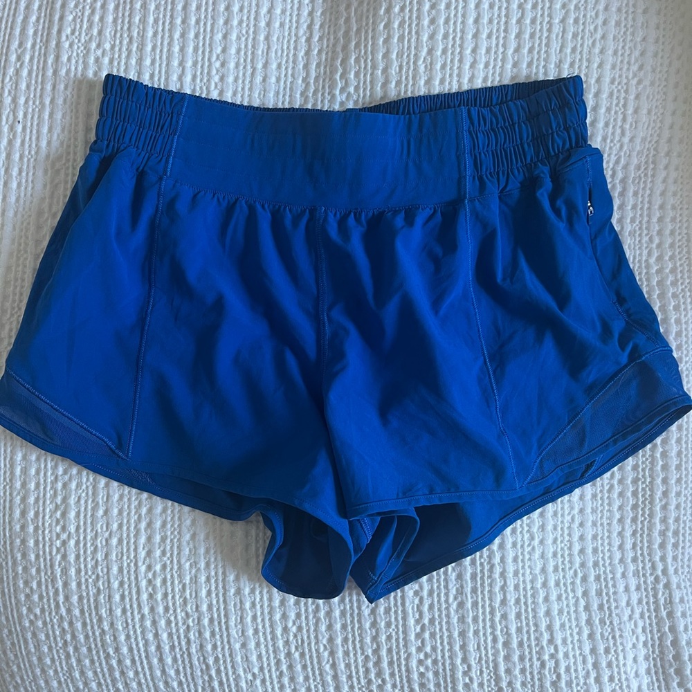 Blue Hotty Hot shorts high rise size 8